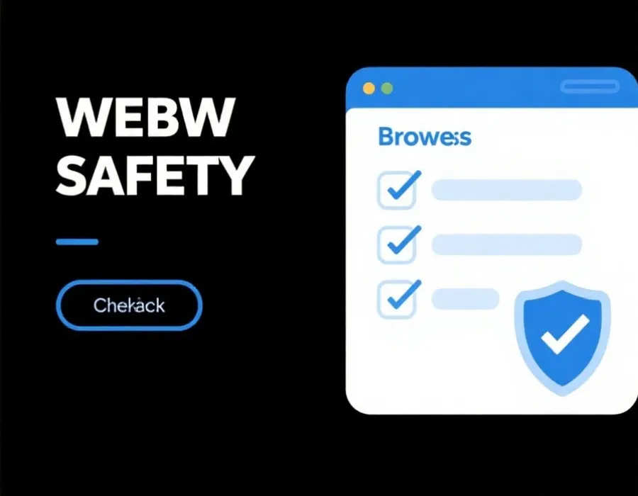 网址核验步骤示意